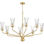Maxim Lighting 16158CRNAB Camelot Chandelier Natural Aged Brass. Fixed Price $423.30.
