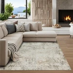 Area Rugs 5X7 Washable: Machine Carpet For Living Bedroom .... Fixed Price $65.58.