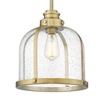 Z-lite 337P12 Burren 12"W Pendant Brass. Fixed Price $268.00.