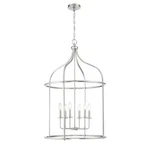 Savoy House Brookstone 6-LIGHT Pendant, Satin Nickel 3-7388-6-SN. Fixed Price $598.00.