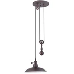 Craftmade P400 Bronze 1-LIGHT Full Sized Pendant 11.75 Inches Wide. Fixed Price $198.45.