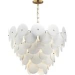 Maxim Lighting 12827WTNAB Isla Chandelier Natural Aged Brass. Fixed Price $1098.00.