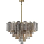 Crystorama ADD-316-AG-AU Addis Chandelier Aged Brass. Fixed Price $3198.00.
