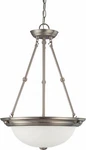 15" Hanging Pendant Light Fixture Brushed Nickel Finish. Fixed Price $173.99.