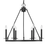 Millennium Lighting 46706 Florence 26"W Taper Candle - Black. Fixed Price $299.90.