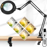 Kmdes 12X & 30X Magnifying Glass 3-SECTION Extra-long Arm, Black. Fixed Price $90.29.