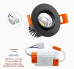 2INCH Recessed Ceiling Light, 3W Dimmable Downlightwarm White 3000K,. Fixed Price $100.00.