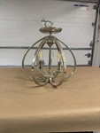 Minka Lavery 4983-613 Light Flush Mount Ceiling Fixture From The Tilbury. Fixed Price $90.00.