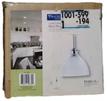 Progress Lighting Lucky Collection Polished Chrome Mini-pendant P5305-15 New. Fixed Price $40.45.