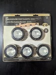 New Hampton Bay 120V Halogen Accent 5 Light Kit Black, With 10' Cord. Fixed Price $49.99.