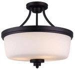 Canarm Jackson 3-LIGHT Semi Flush Ceiling Oil Rubbed Bronze ISF286A03ORB. Fixed Price $120.00.