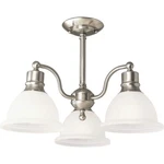 Madison 20.75 In. 3-LIGHT Brushed Nickel Semi-flush Mount For Bedroom By P.l.. Fixed Price $149.00.