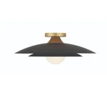 Eurofase Welsh Light Led 18" Flushmount, Black 46815-040. Fixed Price $190.00.