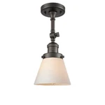 Innovations Light Small Cone Semi-flush Mount Oiled Rubbed Bronze 201F-OB. Fixed Price $190.08.