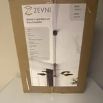 Zevni Senvira 5-LIGHT Chandelier Matte Black/brass Hardwired Dimmable A05041C. Fixed Price $103.78.