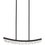 Zeev Lighting PL11612/LED-32/SBB Arcus Island Satin Brushed Black. Fixed Price $1558.00.