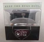 Couples Pack 2 Bevhats Total Wine Glass Cover Keep Bugs Out - Nib!. Fixed Price $19.99.