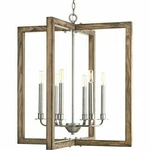Progress Lighting P4761-141 21 Inch Galvanized Chandelier. Fixed Price $177.84.