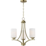 Maxim Lighting 20033SWSBR Deven Mini Chandelier Satin Brass. Fixed Price $168.30.