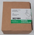 Lightolier 9021WH Mini Universal Lytespan Signify Track Lighting Bullet White. Fixed Price $29.99.
