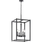 Crosby - 4 Light Foyer Pendant With Contemporary Inspirations 31 Inches Tall. Fixed Price $384.97.