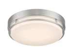 Designers Fountain EV3162C3A Noble 14"W Integrated Led Flush - Nickel. Fixed Price $64.33.