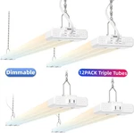 4FT Shop Garage Light Jesled 3CCT 30W/40W/50W Adjustable Linkable Plug Play. Fixed Price $210.49.