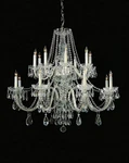 Crystorama 1139-CH-CL-MWP Traditional Crystal 16-LIGHT Hand Cut. Fixed Price $1798.00.