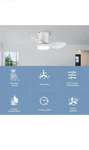 New, Unused Wellspeed Ceiling Fan With Three Blades. Fixed Price $60.00.