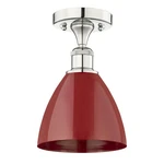 Innovations Lighting 616-1F-11-8 Plymouth Dome Semi-flush Polished Nickel /. Fixed Price $165.00.
