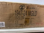 Z-lite 1947-24MGLD Devon Light 18" Wide Pendant Modern Gold. Fixed Price $416.99.