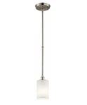Kichler Lighting - 43927NI Joelson 1 Mini Pendant Brushed Nickel. Fixed Price $79.95.