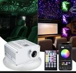 Amki 10W Twinkle Rgbw Led Fiber Optic Star Ceiling Kit Light With 28KEY Rf 200. Fixed Price $67.00.