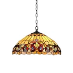 Chloe Lighting Serenity Victorian Tiffany-style Dark Bronze 2 Pendant.... Fixed Price $121.12.