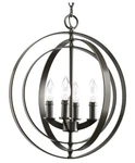 Progress Lighting P5142-20 Equinox 3 Antique Bronze Pendant -nib. Fixed Price $76.50.