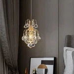 Gold K9 Crystal Chandelier Small Pendant Lamp For Bedroom Dining Decor. Fixed Price $97.99.