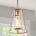 Lnc 1-LIGHT Gold Modern Pendant Lighting Contemporary Hanging Fixture. Fixed Price $55.24.