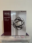 Home Decorators Collection 1-LIGHT Black Orb Mini Pendant With Metal Strap. Fixed Price $16.00.