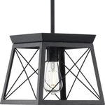Progress Lighting P500041-031 Briarwood Pendants, Ceruse Black 9.00X10.00X10.00. Fixed Price $81.38.