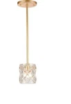 Elk Home Jenning 1-LIGHT Pendant, Gold Leaf. Fixed Price $108.00.