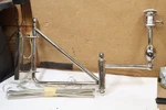 Thomas O'brien Paulo Polished Nickel Swing Arm Sconce Wall Light Visual Comfort. Fixed Price $574.99.