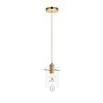 Elegant Lighting Hana 1 Pendant, Gold - 5202D6G. Fixed Price $162.00.