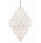 Crystorama Lighting Group ADD-319-WH Addis 20 31"W Crystal Brass. Fixed Price $4998.00.