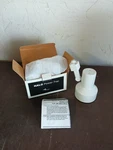 Cooper Halo Power-trac L-737-PX White Cylinder Track Light Head Fixture New. Fixed Price $10.00.