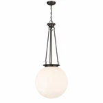 Used Innovations Lighting 221-1P-OB-G201-18 Beacon Pendant. Fixed Price $690.80.