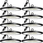 Amico 200W 10 Pack Ufo Led High Bay 28,000LM 5000K Lights Wit. Fixed Price $239.98.