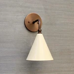Mid-century Brass Wall Lamp Timeless Elegance Handcrafted Single Light Sconce. Fixed Price $149.00.