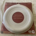 New Portfolio Ceiling Medallion 10" Floret White Round #243967 Modern Paint Nip. Fixed Price $8.10.