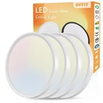 4PK 12 Inch Led Flush Mount Ceiling Light, 24W, 2520LM, 3000K/4000K/6000K Cct.... Fixed Price $54.92.