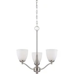 Nuvo Lighting 60/5036 Patton Chandelier Brushed Nickel. Fixed Price $184.99.
